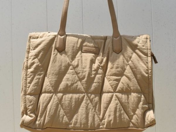 CLUCI Quilted Puffer Tote Bag only $10.99!